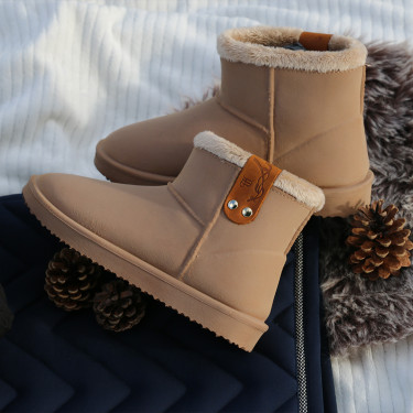 Pénélope Stiefel Karamell Braun