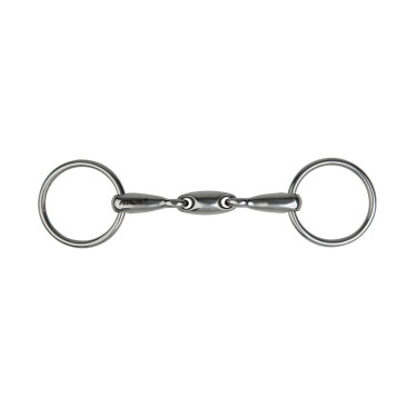 Gebiss 2 Ringe Metalab doppelt gebrochen