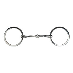 Gebiss 2 Ringe Metalab gedreht