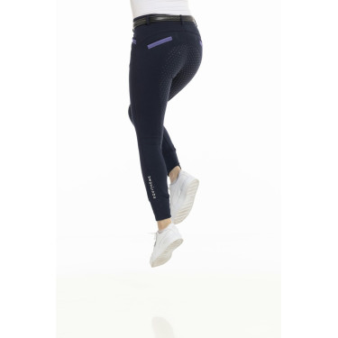 Equithème Kylie Reithose mit Silikon-Vollbesatz Marineblau Equithème Kylie Reithose mit Silikon-Vollbesatz Marineblau