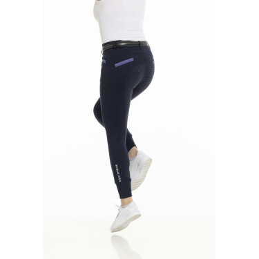 Equithème Kylie Reithose mit Silikon-Vollbesatz Marineblau Equithème Kylie Reithose mit Silikon-Vollbesatz Marineblau