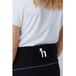 Reithose mit Vollbesatz Kinder Horze Aubrey Dunkelmarineblau