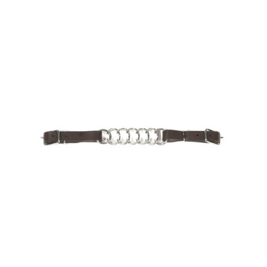 Metalab-Kette mit Lederbefestigungen Metalab-Kette mit Lederbefestigungen