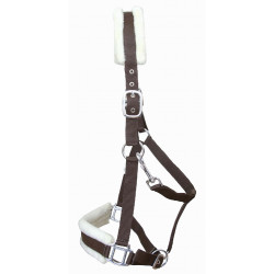 Synthetisches Schafhalfter T de T Braun / Natur