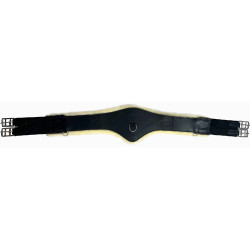 Anatomischer Ledergurt Schaf T de T Schwarz