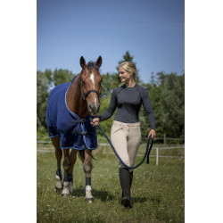 Polarfleece-Decke Riding World mit Kreuzgurten 230 g Polarfleece-Decke Riding World mit Kreuzgurten 230 g