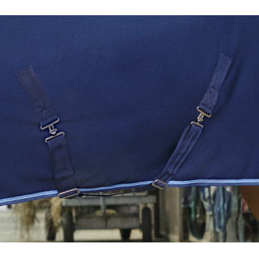 Polarfleece-Decke Riding World mit Kreuzgurten 230 g Polarfleece-Decke Riding World mit Kreuzgurten 230 g