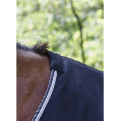 Fleecehemd Riding World Schwarz / Grau