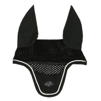 Bonnet chasse-mouches Equithème French Touch Noir