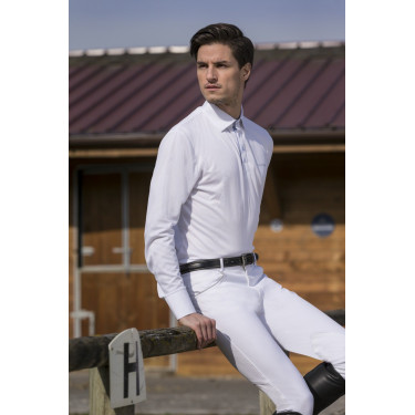 Polo Equi-Theme Mesh manches longues