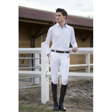 Polo Equi-Theme Mesh manches longues