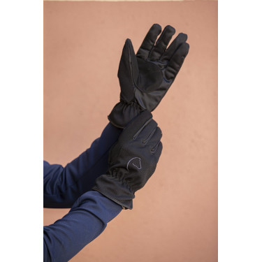 Equithème Flocon Handschuhe Schwarz Equithème Flocon Handschuhe Schwarz