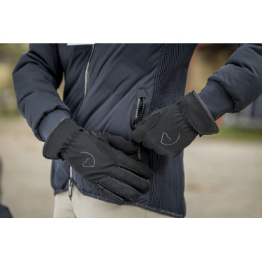 Equithème Flocon Handschuhe Schwarz Equithème Flocon Handschuhe Schwarz