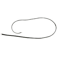 Gogue-Zügel Leder Riding World Schwarz