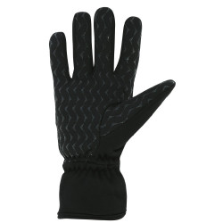Warme Equithème-Handschuhe Meliertes Grau Warme Equithème-Handschuhe Meliertes Grau