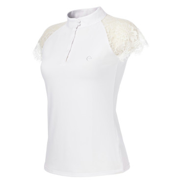 Polo Equithème Hongkong Weiß Weiß