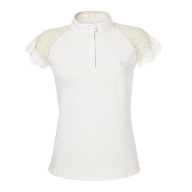 Polo Equithème Hongkong Weiß Weiß