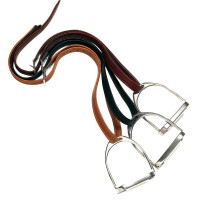 Bates Exclusive Steigbügelriemen Schwarz Bates Exclusive Steigbügelriemen Schwarz