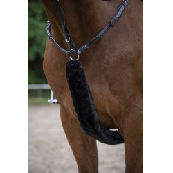Schutzüberzug für Vorderzeug Equithème Teddy Schwarz