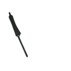 Einzelriemen-Steigbügelriemen Norton Comfort Schwarz