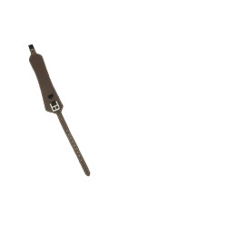 Einzelriemen-Steigbügelriemen Norton Comfort Havanna Braun