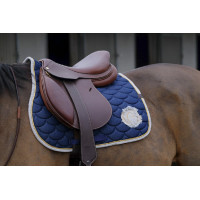Satteldecke Equithème Denim Marineblau Satteldecke Equithème Denim Marineblau