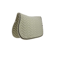 Satteldecke Equithème Chevron Grau