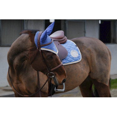 Fliegenhaube Equithème Denim Fliegenhaube Equithème Denim
