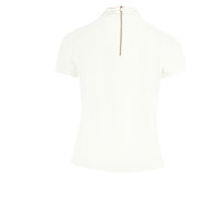Equithème Vilamoura Kurzarm-Poloshirt Weiß Weiß Equithème Vilamoura Kurzarm-Poloshirt Weiß Weiß