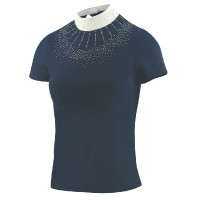 Polo Equithème London Kurzarm Marineblau