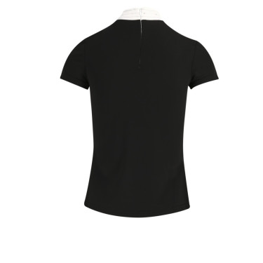 Polo Equithème Lerma Kurzarm Schwarz