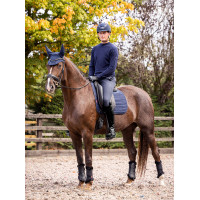 Tapis LeMieux dressage Soft Shell antidérapant Bordeaux