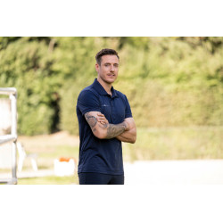 Technik-Poloshirt Covalliero Marineblau