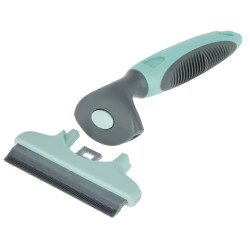 Kerbl Fellbürste Türkis Blau