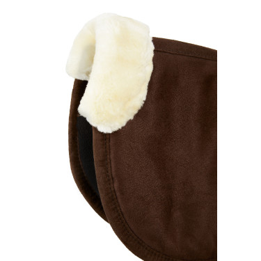 Memoryschaum-Sattelkissen mit Kunstfell Horze Braun Memoryschaum-Sattelkissen mit Kunstfell Horze Braun