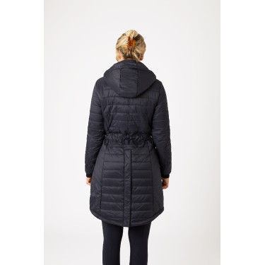 Lange Daunenjacke Horze Charlotte Damen Dunkelmarineblau Lange Daunenjacke Horze Charlotte Damen Dunkelmarineblau