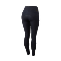 Legging Horze Mathilde fond silicone femme Bleu marine foncé