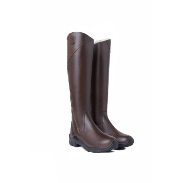Gefütterte Lederstiefel Horze Aspen Damen