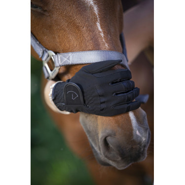Equithème Grip Handschuhe Schwarz Equithème Grip Handschuhe Schwarz