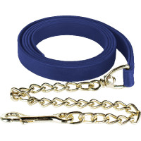 Longe in Beta mit einfacher Kette Blau