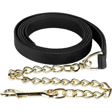 Longe in Beta mit einfacher Kette Schwarz Longe in Beta mit einfacher Kette Schwarz