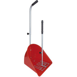 Pelle + râteau à crottins Hippotonic Rouge