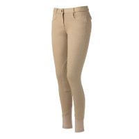 Reithose Equithème Pro Taupe / Weiß Braun