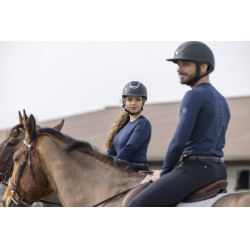 T-Shirt Equithème Savy Marineblau T-Shirt Equithème Savy Marineblau