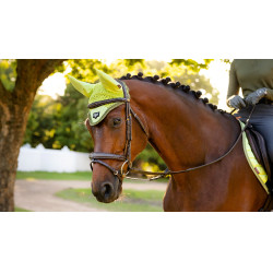 Fliegenhaube LeMieux Loire Kiwi Khaki Fliegenhaube LeMieux Loire Kiwi Khaki