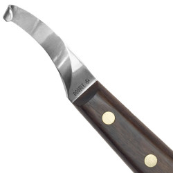Renette doppelt mit gebogener Klinge für Linkshänder Renette doppelt mit gebogener Klinge für Linkshänder