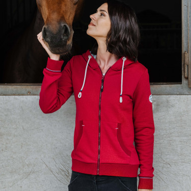 Reißverschluss-Sweatshirt Equithème Courtney