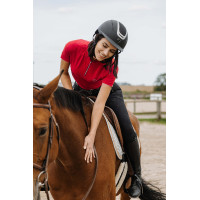 Poloshirt Equithème Emma Kurzarm Weiß Weiß