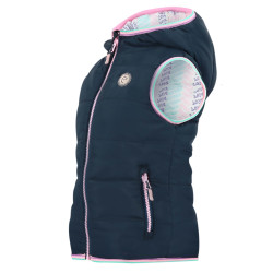 Wendbare Jacke Equithème Mady Marineblau