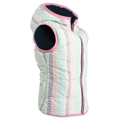 Wendbare Jacke Equithème Mady Marineblau